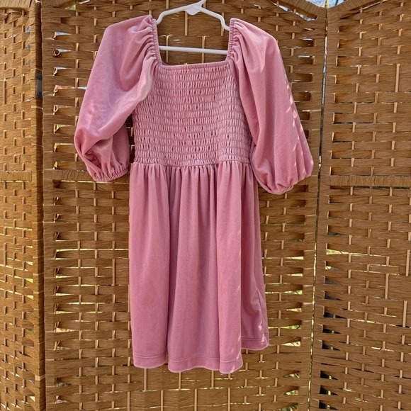 Toddler Girl 5T (1 is XS 4/5) Winter Dress Bundle Green / Pink / Purple - Picture 10 of 14